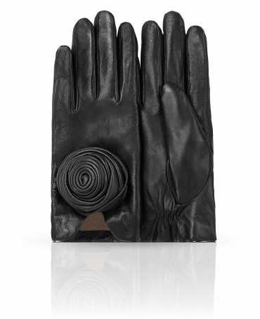 Перчатки Женские 11_ROSA/BL